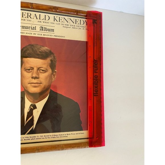 John Fitzgerald Kennedy: A Memorial Album made  in a frame. - Picture 6 of 9